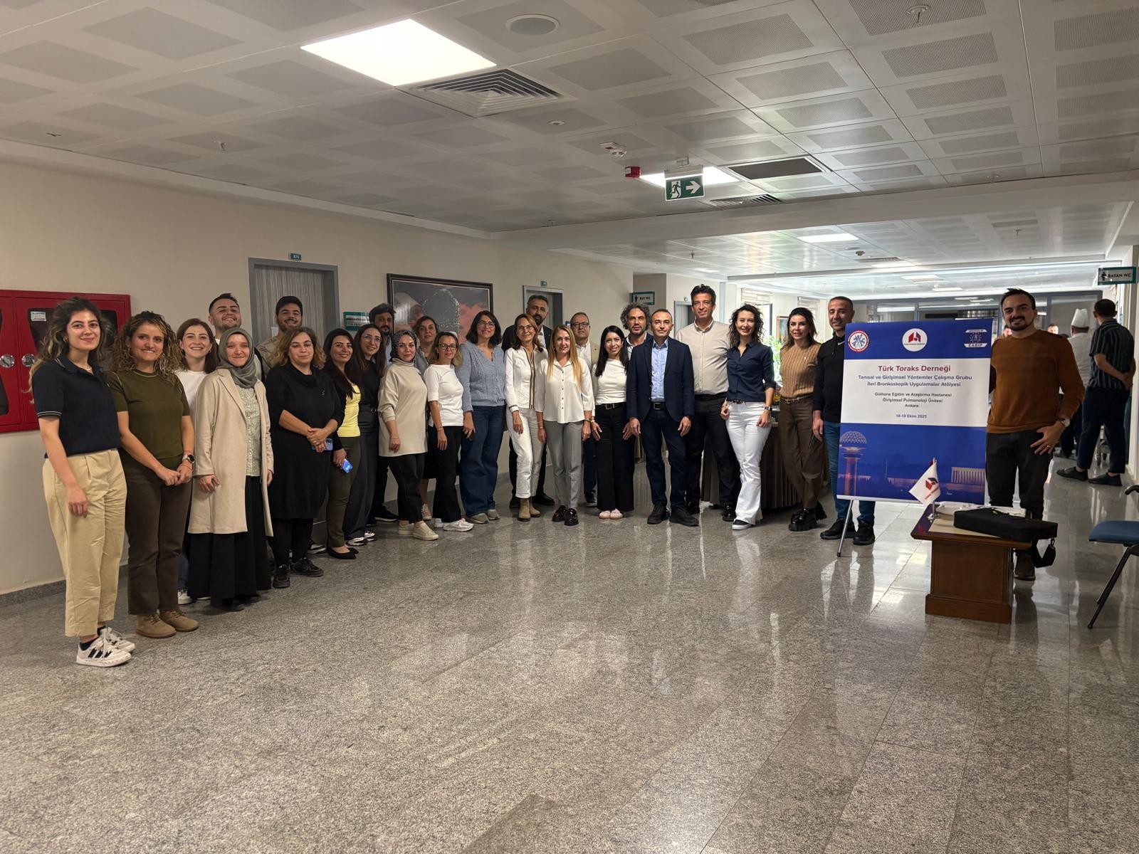 Türk Toraks Derneği Okulu ve Tanısal ve Girişimsel Yöntemler Çalışma Grubu Ortak 
