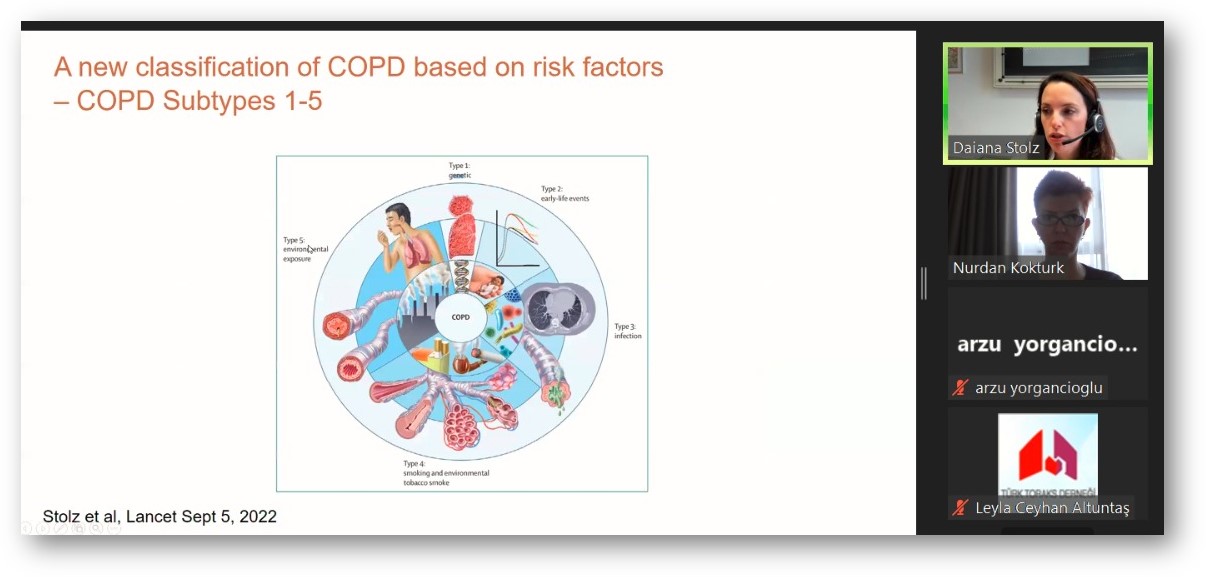 Türk Toraks Derneği KOAH Çalışma Grubu Kasım Ayı Webinarı 