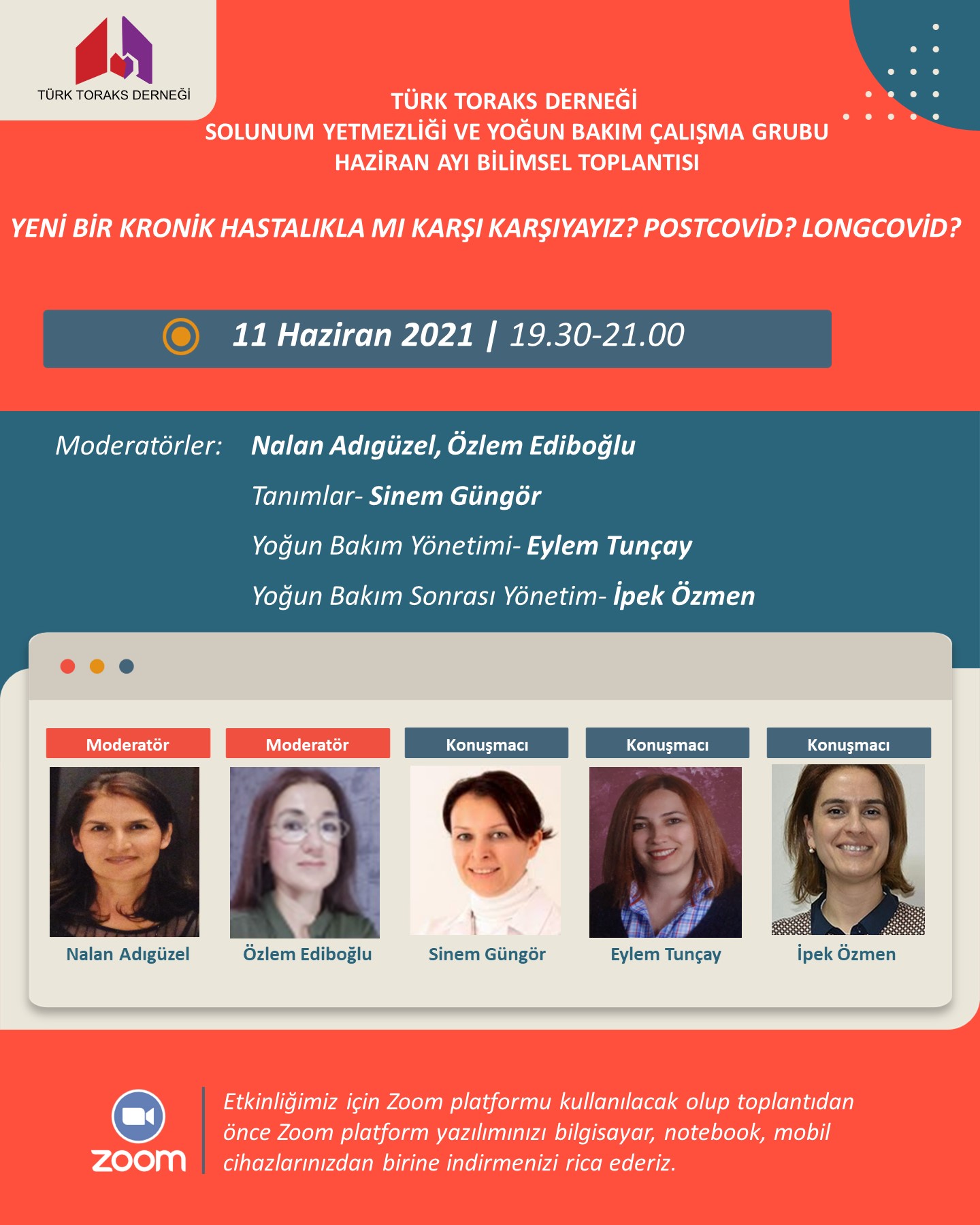 Türk Toraks Derneği Solunum Yetmezliği ve Yoğun Bakım Çalışma Grubu Haziran Ayı Webinar Duyurumuz: 