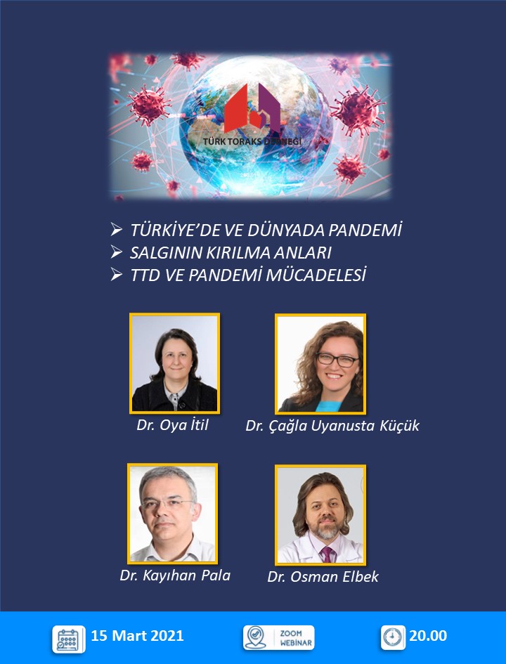 Türk Toraks Derneği Sağlık Politikaları Çalışma Grubu Mart Ayı Webinar Duyurumuz