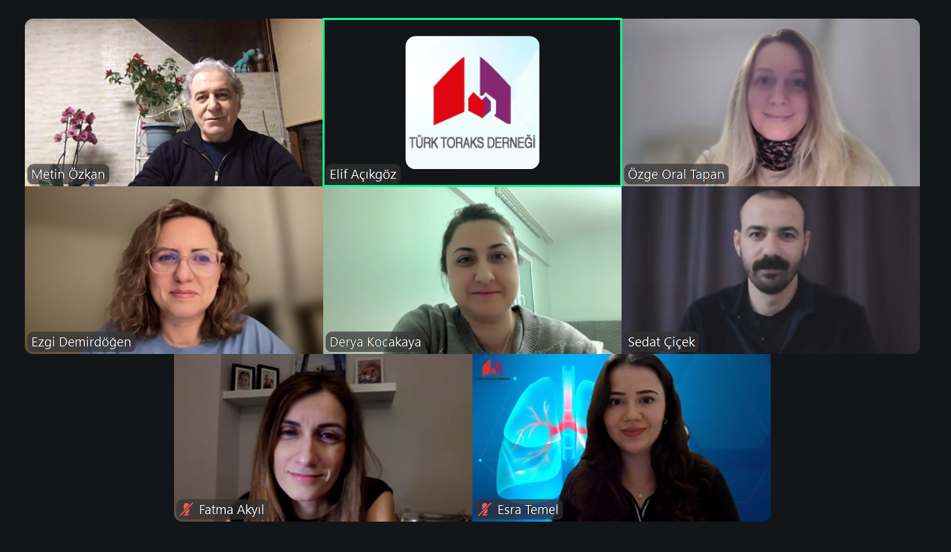 Türk Toraks Derneği Erken Kariyer Özel Komitesi, Okul Komitesi ve Solunum Sistemi Enfeksiyonları Çalışma Grubu Ortak Journal Club Toplantısı Gerçekleştirildi