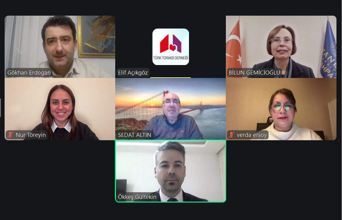Türk Toraks Derneği Göğüs Hastalıkları Teknisyenliği Özel Komitesi, Özlük Hakları Özel Komitesi ve Mesleksel Akciğer Hastalıkları Çalışma Grubu Ortak Şubat Ayı Webinarı 
