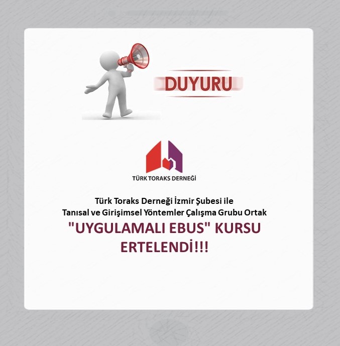 Türk Toraks Derneği İzmir Şubesi ile Tanısal ve Girişimsel Yöntemler Çalışma Grubu Ortak 