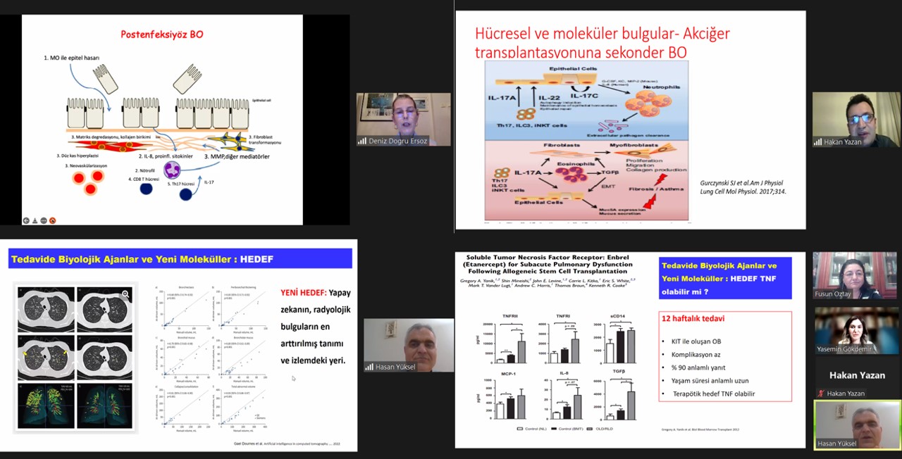 Türk Toraks Derneği Deneysel Araştırmalar Çalışma Grubu Nisan Ayı Webinarı 