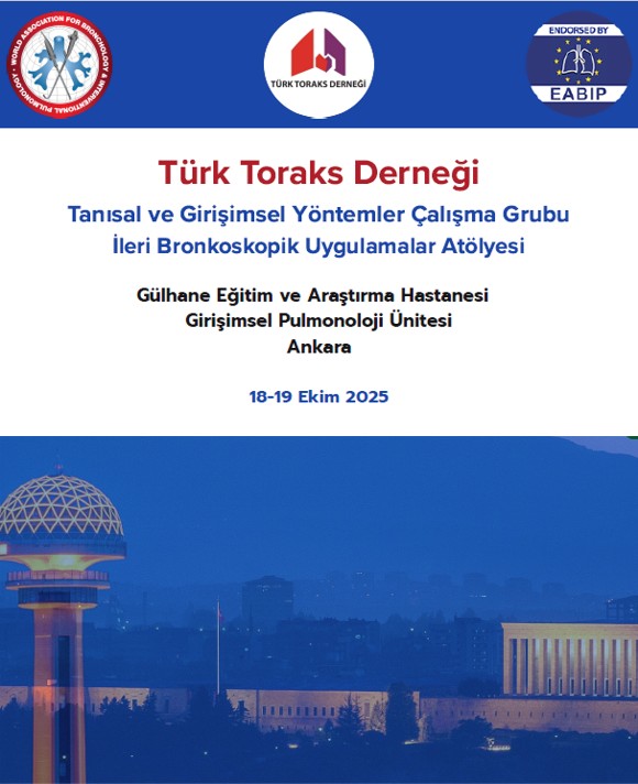 Türk Toraks Derneği Okulu ile Tanısal ve Girişimsel Yöntemler Çalışma Grubu Ortak: 