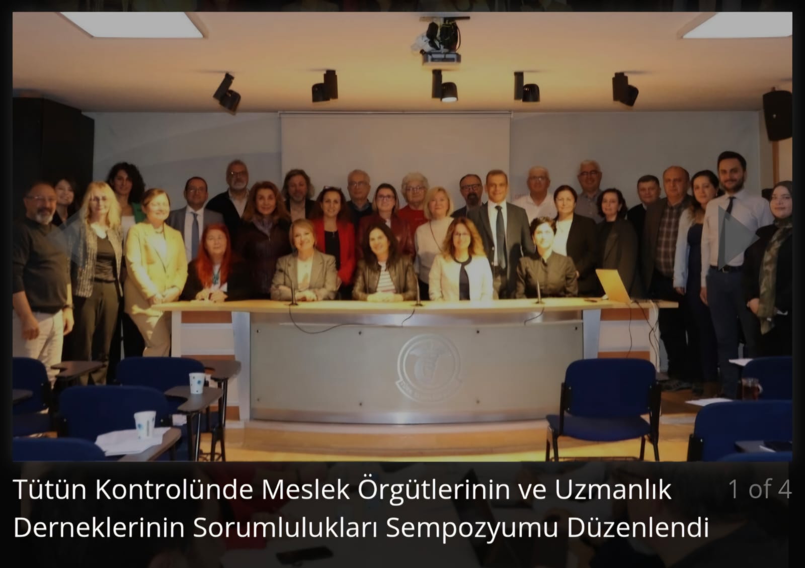 Tütün Kontrolünde Meslek Örgütlerinin ve Uzmanlık Derneklerinin Sorumlulukları Sempozyumu Gerçekleştirildi