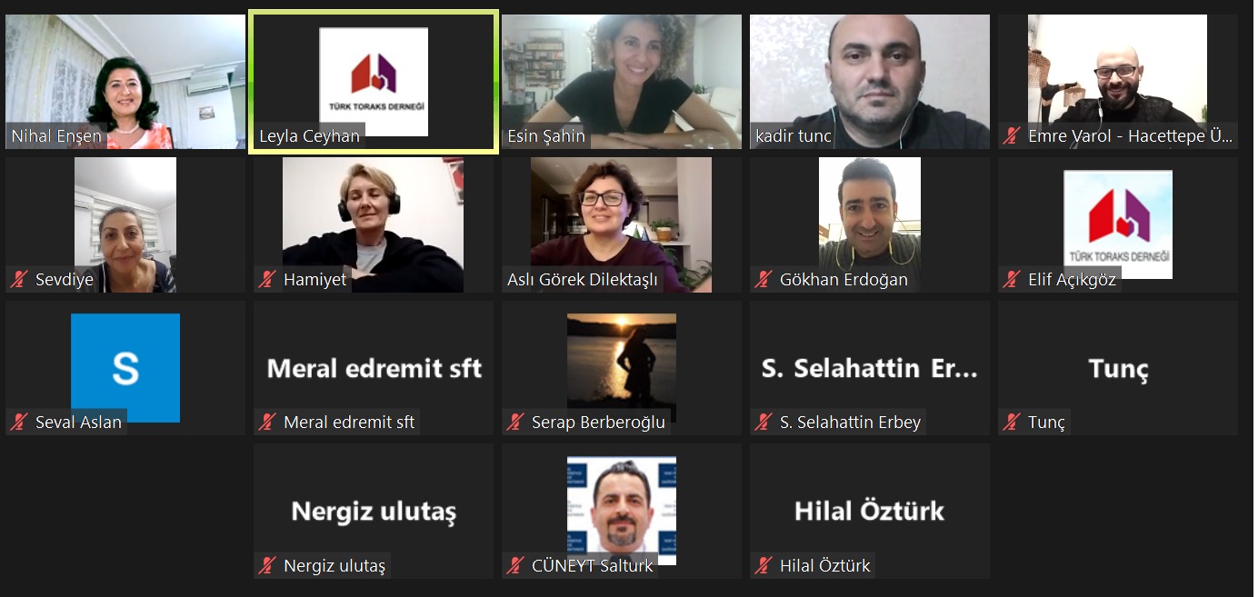 Türk Toraks Derneği Göğüs Hastalıkları Teknisyenliği Görev Grubu Kasım Ayı Webinarı Gerçekleştirildi