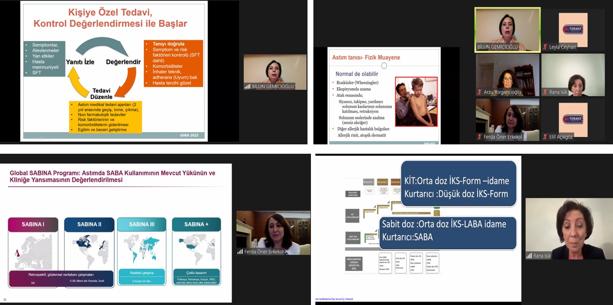 Türk Toraks Derneği Astım ve Allerji Çalışma Grubu Mayıs Ayı Webinarı 