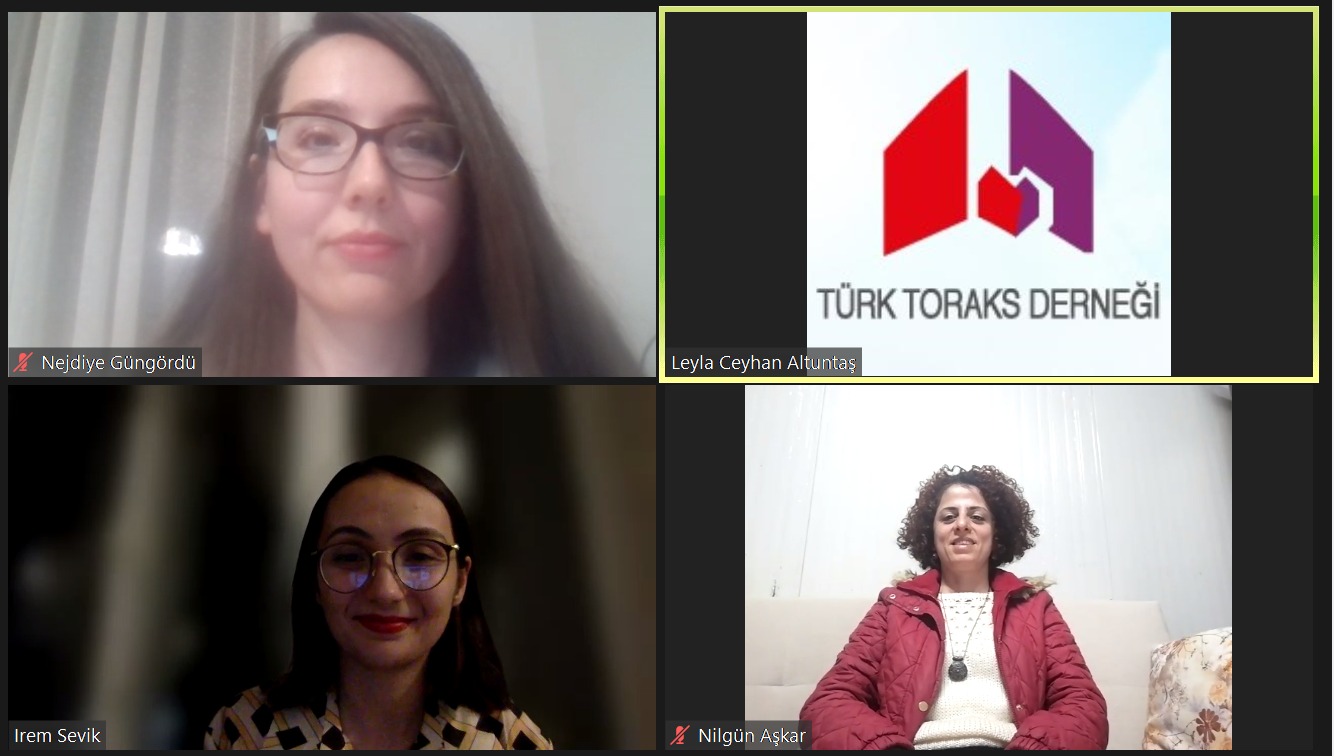 Türk Toraks Derneği Kadın ve Akciğer Sağlığı Özel Komitesi Mart Ayı Webinarı Gerçekleştirildi