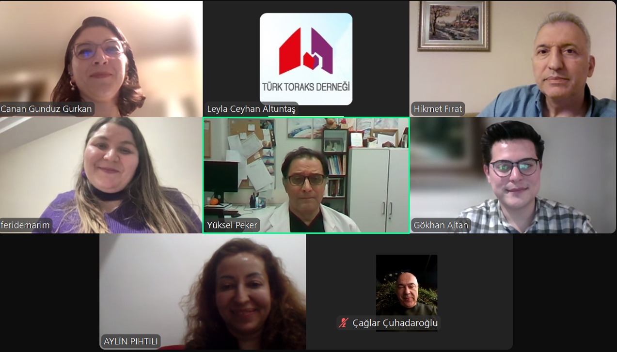 Türk Toraks Derneği Okulu ve Erken Kariyer Özel Komitesi İş Birliğiyle Organize Edilen 